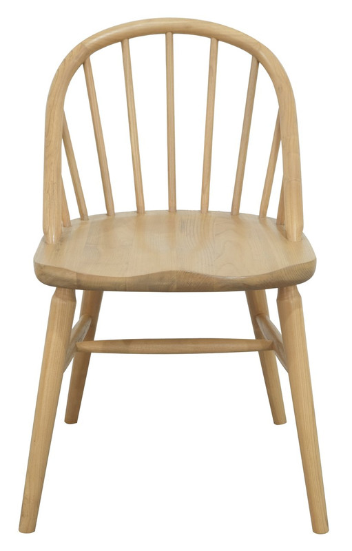 V199-CH050OVRSF2NU-189636-00 Vera Solid Oak Dining Chair - Set of 2 (Natural) - Image 1