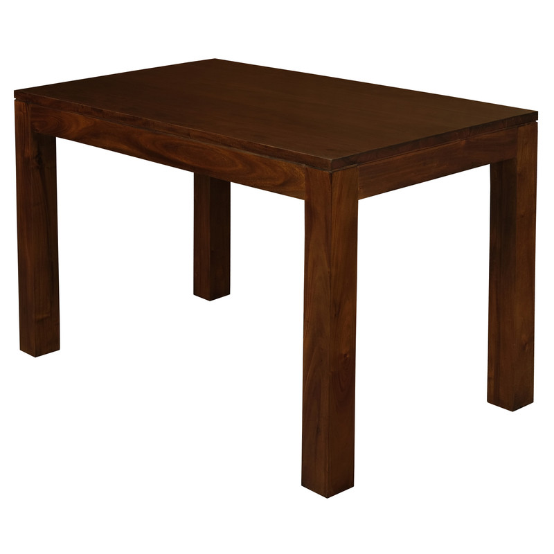 V199-DT12070TAM-202504141845-00 Amsterdam Solid Mahogany Timber Dining Table 120 x 70 cm (Mahogany) - Image 1
