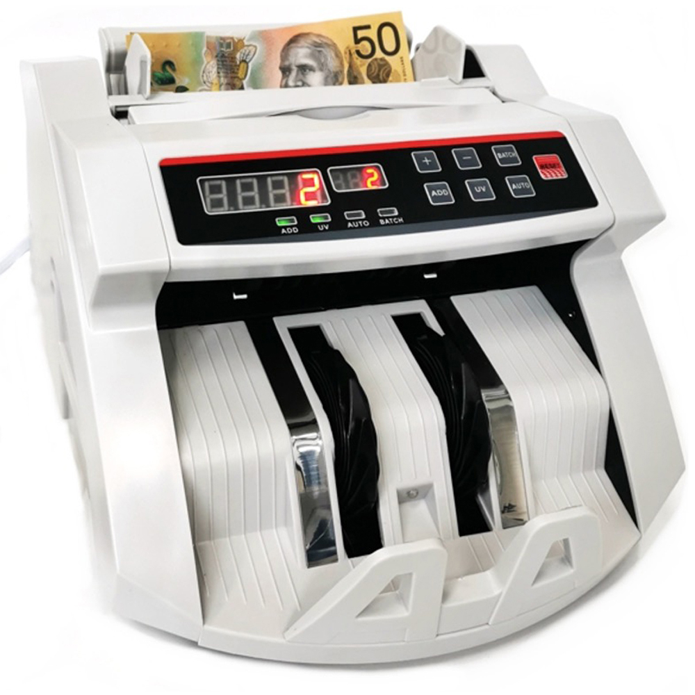 V201-BBZ0010DG8AU-84331-00 Australian currency notes Cash counter machine + Quantity digital display - Image 1