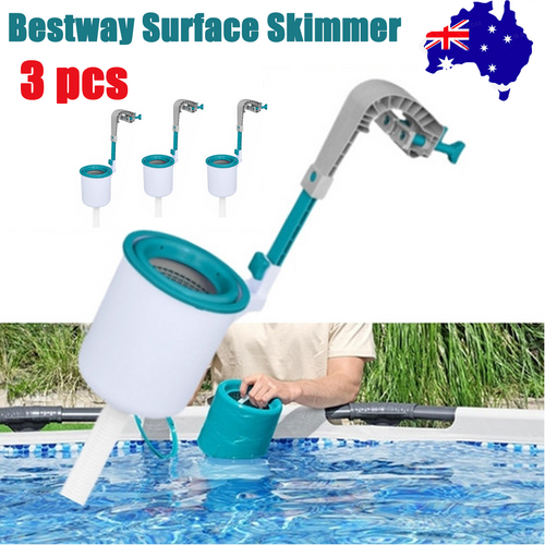 V201-BTY58233GA8AUX3-190477-00 3PCS Bestway Surface Skimmer for Quick-Up Fast Set Frame Pool Paddling Pool Clean - Image 1