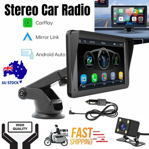 V201-CAR5300BL8AU-208681-00 7inch PortableWireless Apple CarPlay Android Auto Touch Screen Car Radio Stereo AU - Image 1