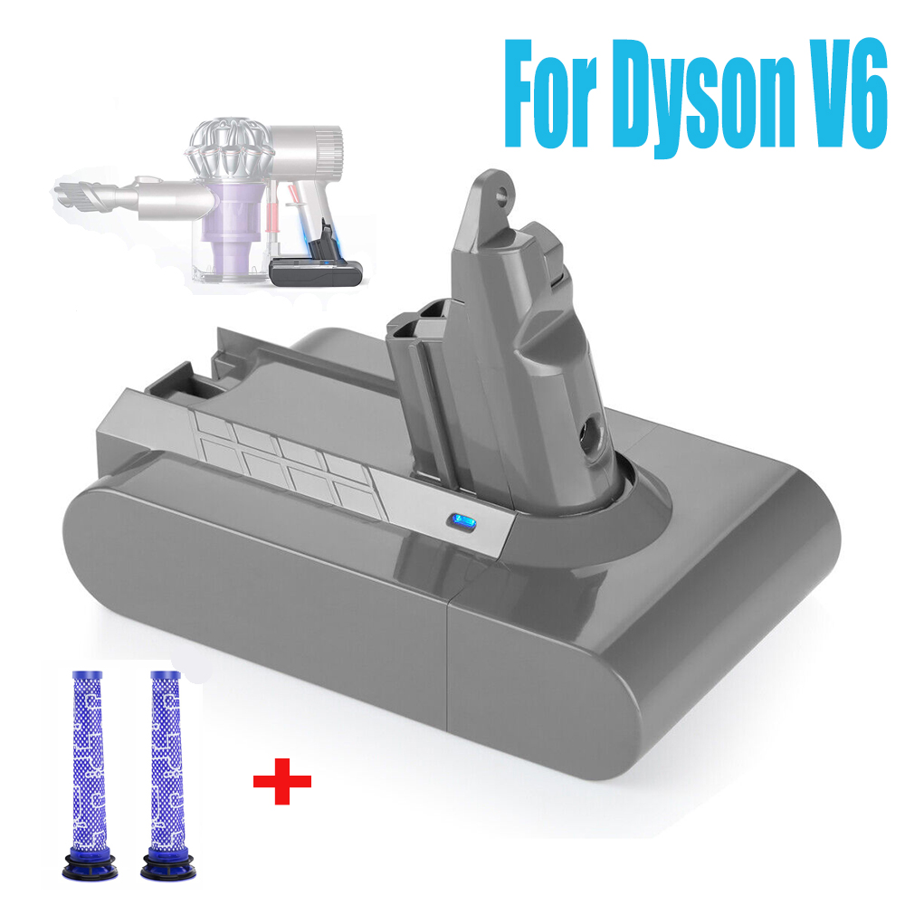 V201-DSY0601GY8AU-84325-00 9900MAH For Dyson V6 Battery SV03 SV04 SV09 DC58 DC59 DC61 DC62 DC74 v6 Animal - Image 1