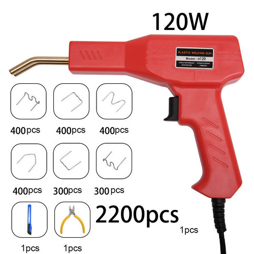 V201-FDZ0067BL8AU-154817-00 Plastic Welder Garage Tool Hot Staple Staplers Bumper Repair Welding Machine Kit - Image 1