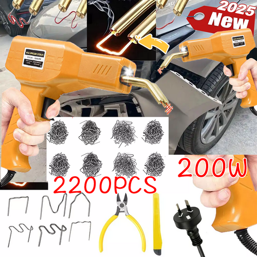 V201-FDZ0067YL8AU-223379-00 200W Plastic Welder Garage Tool Hot Staplers Cracke Bumper Repair Weld Machine - Image 1