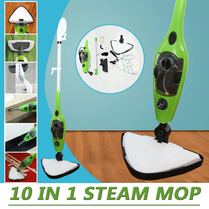 V201-FDZ1291008AU-84777-00 10 in 1 360 degree Steam Mop Floor Cleaner Kitchen Steaming Cleaning Use Water - Image 1