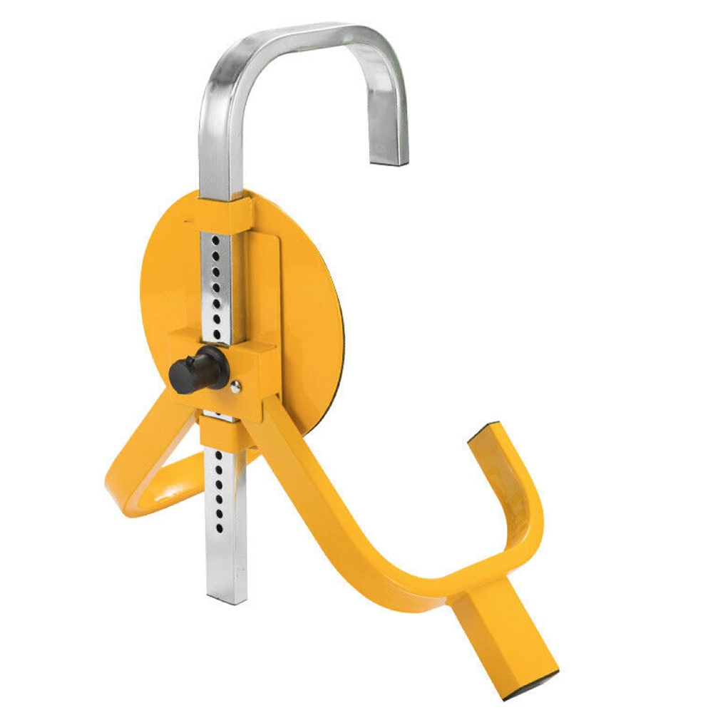 V201-HBZ1114YL8AU-52304-00 Heavy Duty Wheel Defender Lock Clamp Tyre Lock 13" 14" 15" Car Caravan Trailer - Image 1