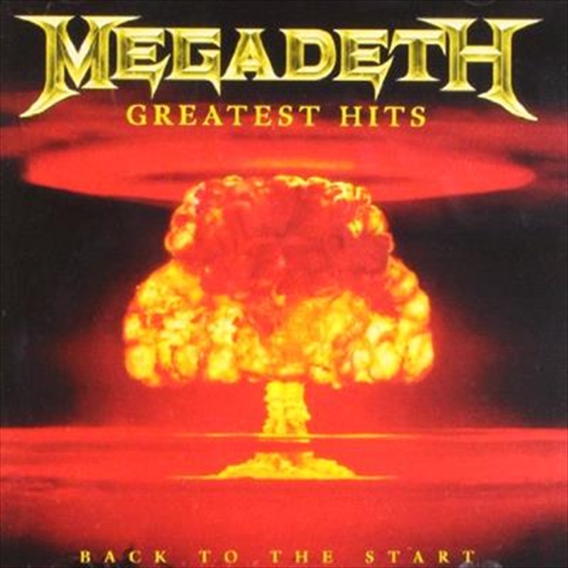V210-2028060-202507021453-00 Greatest Hits: Back To The Sta - Megadeth Cd Album - Image 1