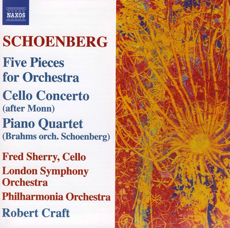 V210-2127337-202502241501-00 Schoenberg: 5 Pieces For Orche - Craft: London Symphony Orchestra Cd Album - Image 1