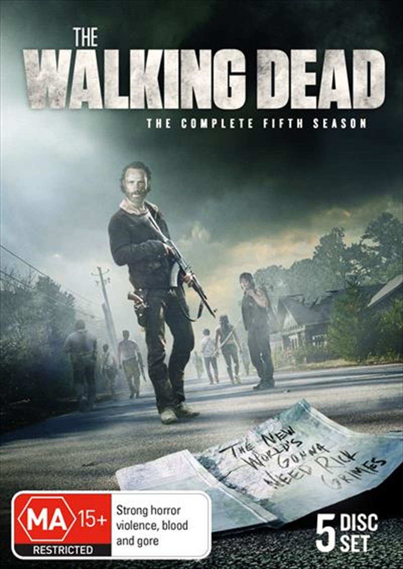 V210-2300742-75709-00 Walking Dead - Season 5, The DVD - Image 1