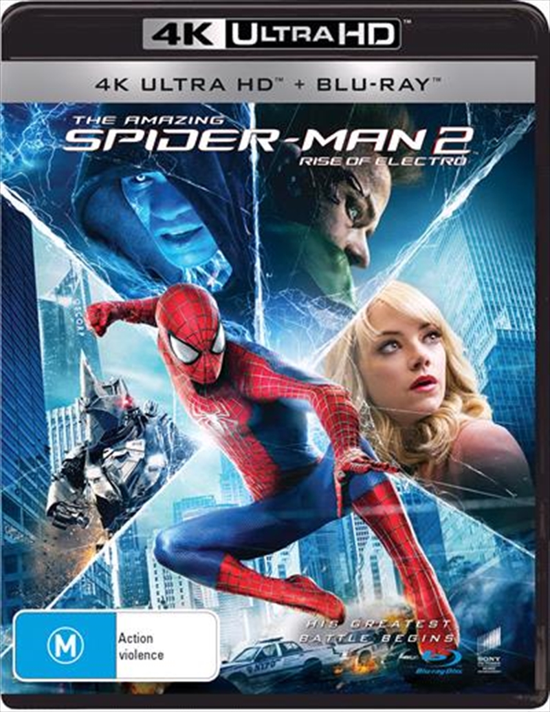 V210-2311003-76199-00 Amazing Spider-Man 2 - Rise Of Electro | Blu-ray + UHD, The UHD - Image 1
