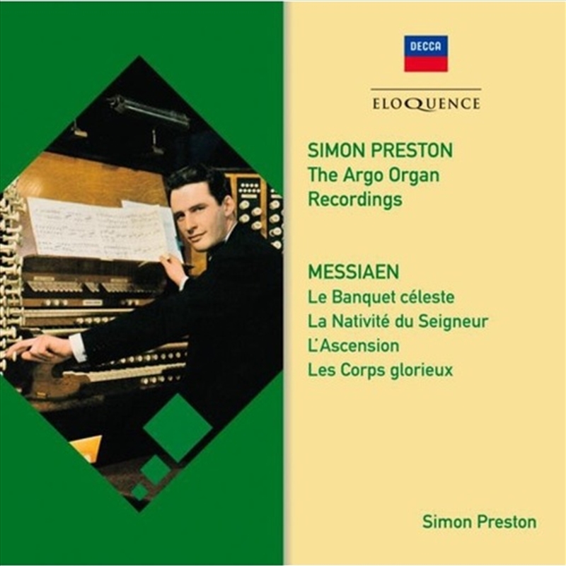 V210-2354929-202507021735-00 Messiaen: Organ Works - Preston, Simon Cd Album - Image 1