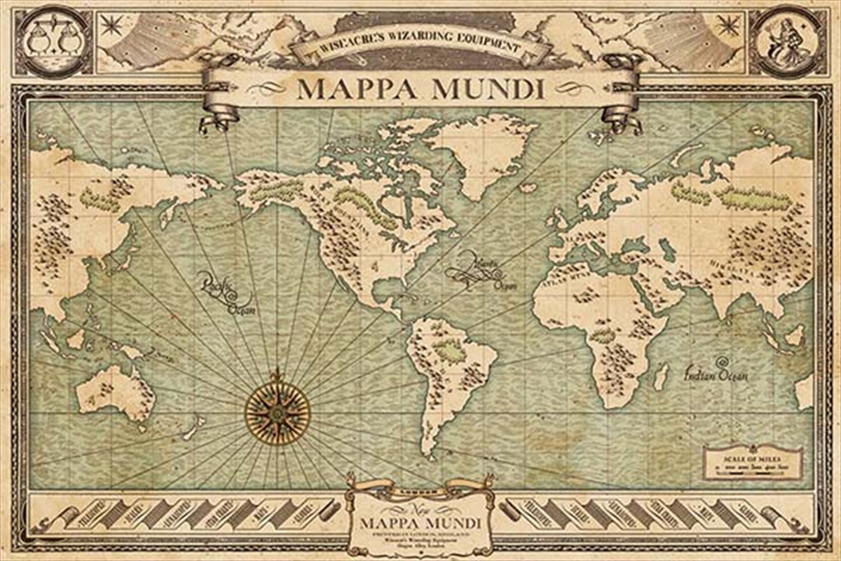 V210-2374793-SDC_2374793_2018-15-5-15-43-34-00 Fantastic Beasts And Where To Find Them - Mappa Mundi - Image 1