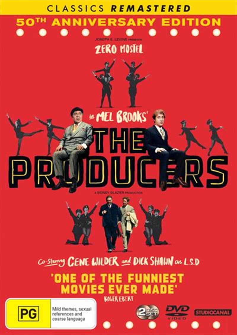 V210-2381370-75772-00 Producers - 50th Anniversary Edition - Remastered, The DVD - Image 1