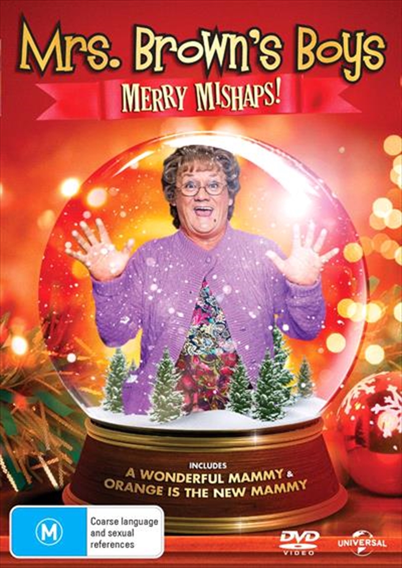 V210-2602083-75797-00 Mrs. Brown's Boys Merry Mishaps! A Wonderful Mammy / Orange Is The New Mammy DVD - Image 1