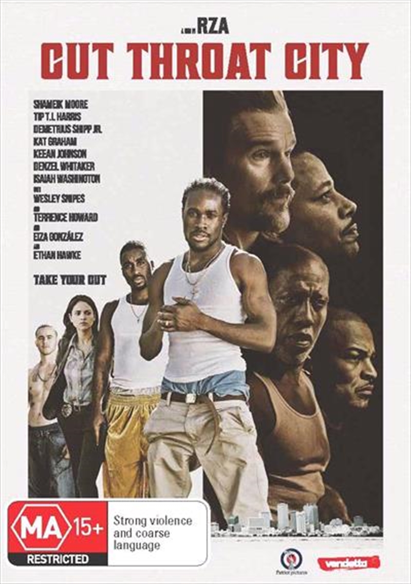 V210-2602753-79829-00 Cut Throat City DVD - Image 1