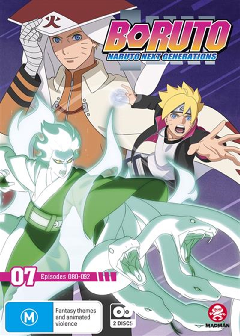 V210-2606566-80099-00 Boruto - Naruto Next Generations - Part 7 - Eps 80-92 DVD - Image 1
