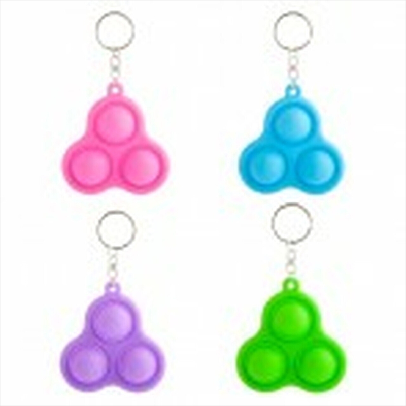 V210-2624410-SDC_2624410_2021-30-4-10-14-12-00 Triple Push And Pop Keychain (COLOUR SENT AT RANDOM) - Image 1