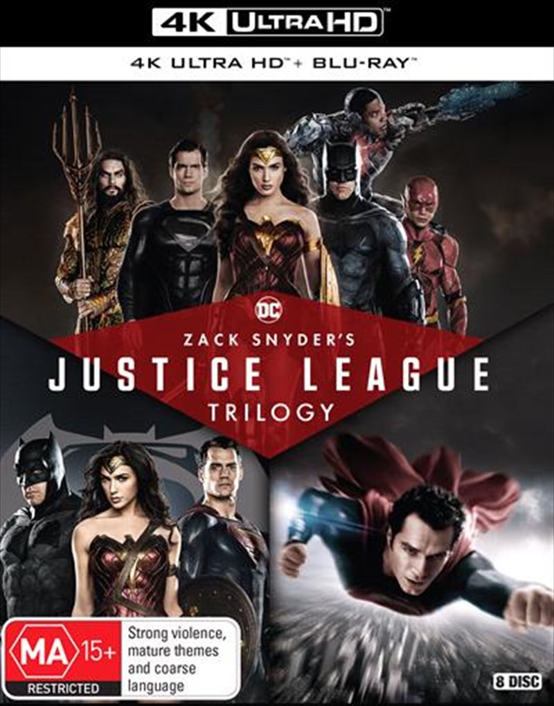 V210-2646458-81416-00 Zack Snyder's - Justice League | Trilogy UHD - Image 1