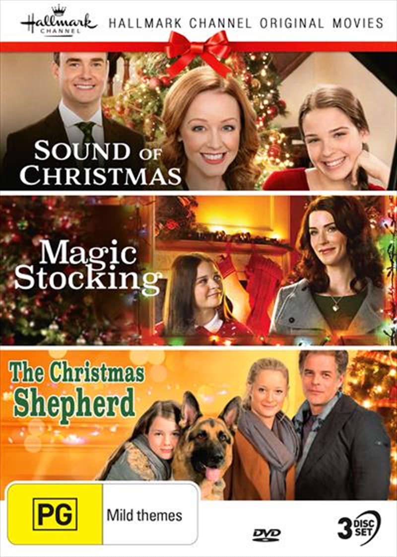 V210-2651039-80174-00 Hallmark Christmas - Sound Of Christmas / Magic Stocking / The Christmas Shepherd - Collection 17 DVD - Image 1