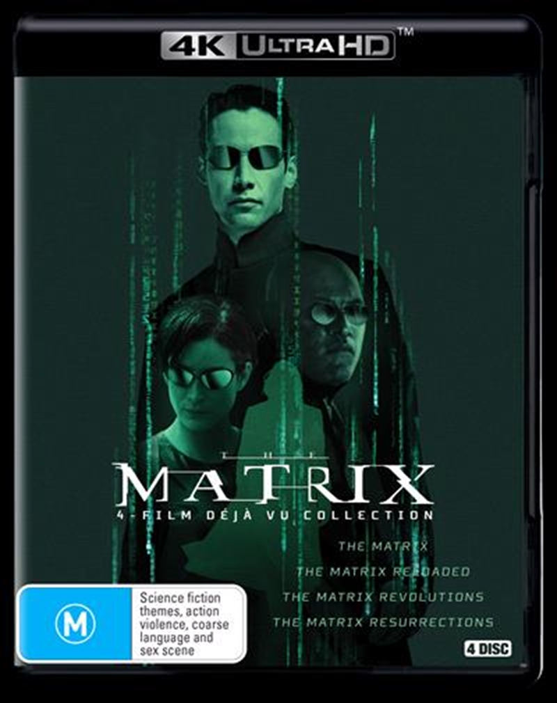V210-2666946-81415-00 Matrix | UHD - 4-Film Deja Vu Collection, The UHD - Image 1
