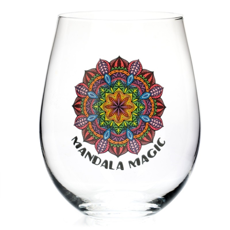 V210-2670241-90673-00 Mandala Tallulah Wellness Stemless Glass - Image 1