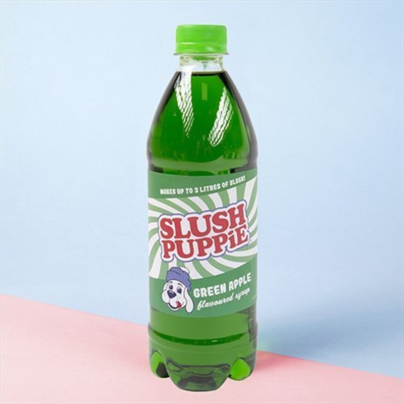 V210-2677339-SDC_2677339_2022-12-5-11-57-44-00 Slush Puppie - Green Apple Syrup 500ml - Image 1