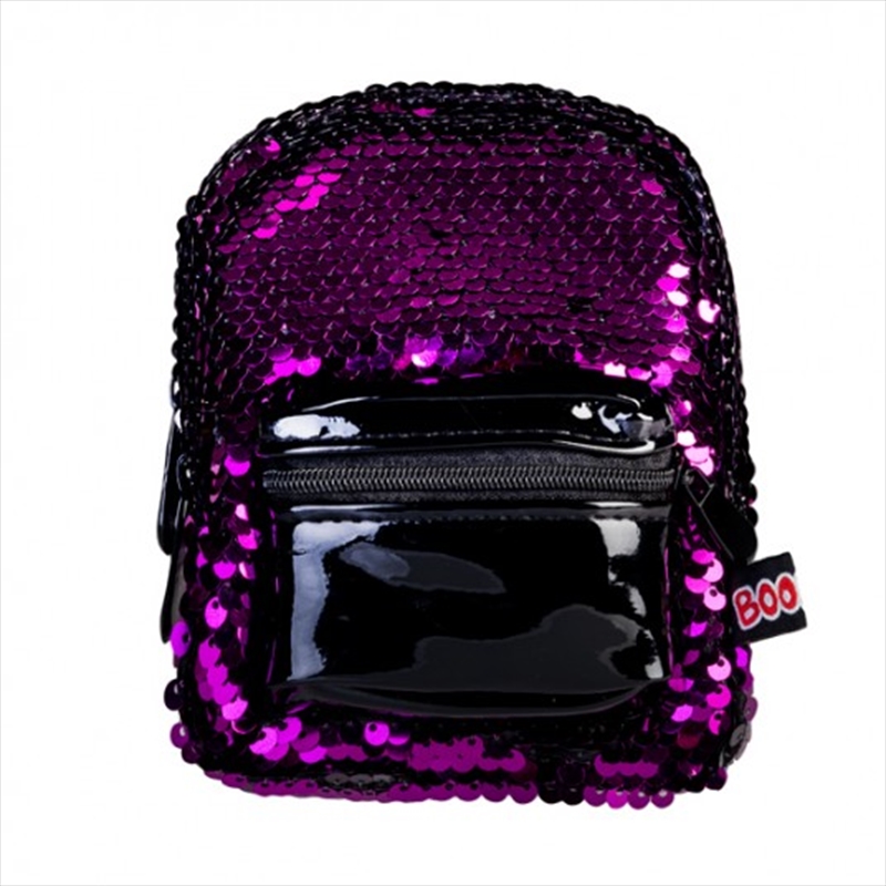 V210-2693854-77040-00 Purple Sequins BooBoo Backpack Mini - Image 1