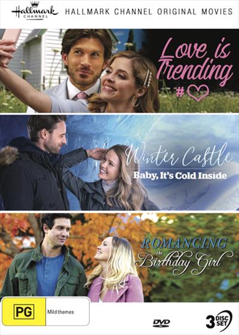 V210-2708464-80179-00 Hallmark - Love Is Trending / Winter Castle - Baby It's Cold Inside / Romancing The Birthday Girl - DVD - Image 1
