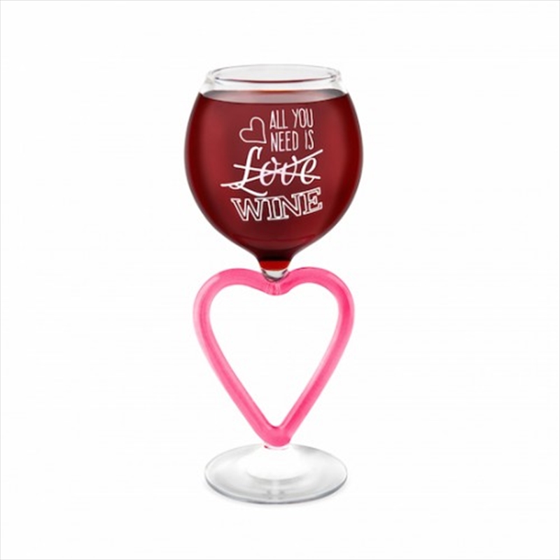 V210-2739873-76550-00 BigMouth The All You Need Is Wine Glass - Image 1