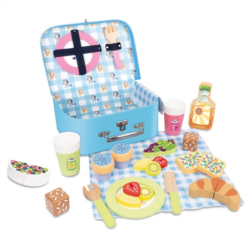 V210-2746507-76829-00 Bluey - Picnic Basket Set - Image 1