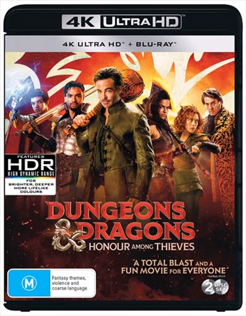 V210-2755603-76415-00 Dungeons and Dragons - Honor Among Thieves | Blu-ray + UHD UHD - Image 1
