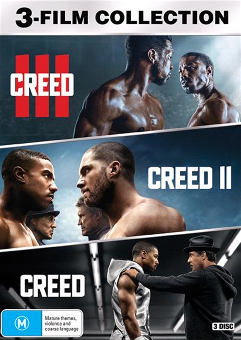 V210-2758006-80111-00 Creed / Creed II / Creed III | 3 Film Collection DVD - Image 1