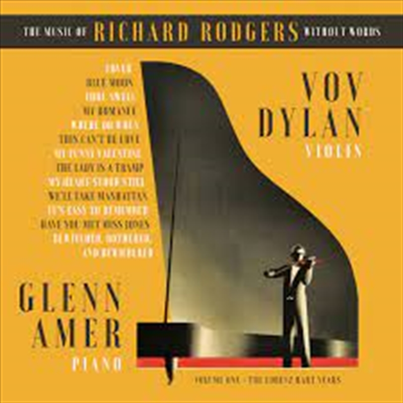 V210-2771404-202502241321-00 The Music Of Richard Rodgers - Dylan, Vov: Glenn Amer Cd Album - Image 1
