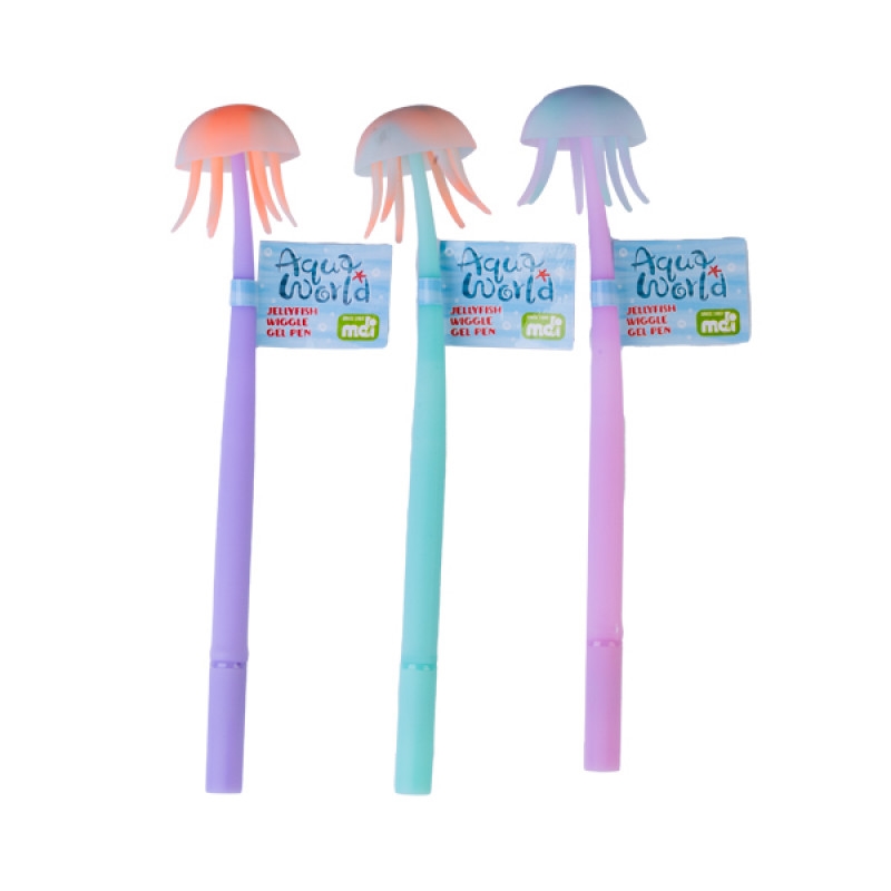 V210-3009015-202502241231-00 Wiggle Gel Pen Jellyfish - Image 1