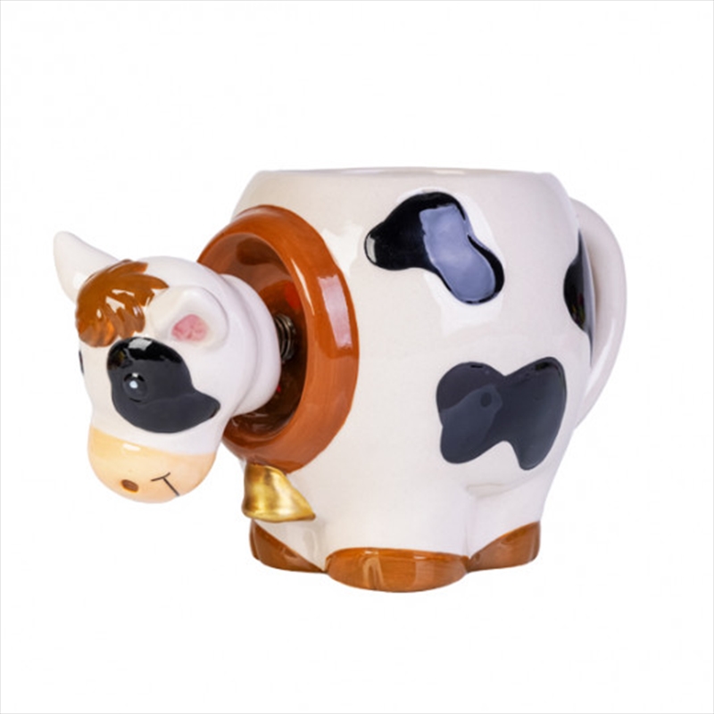V210-3239487-202502241127-00 3D Bobble Head Mug Cow - Image 1