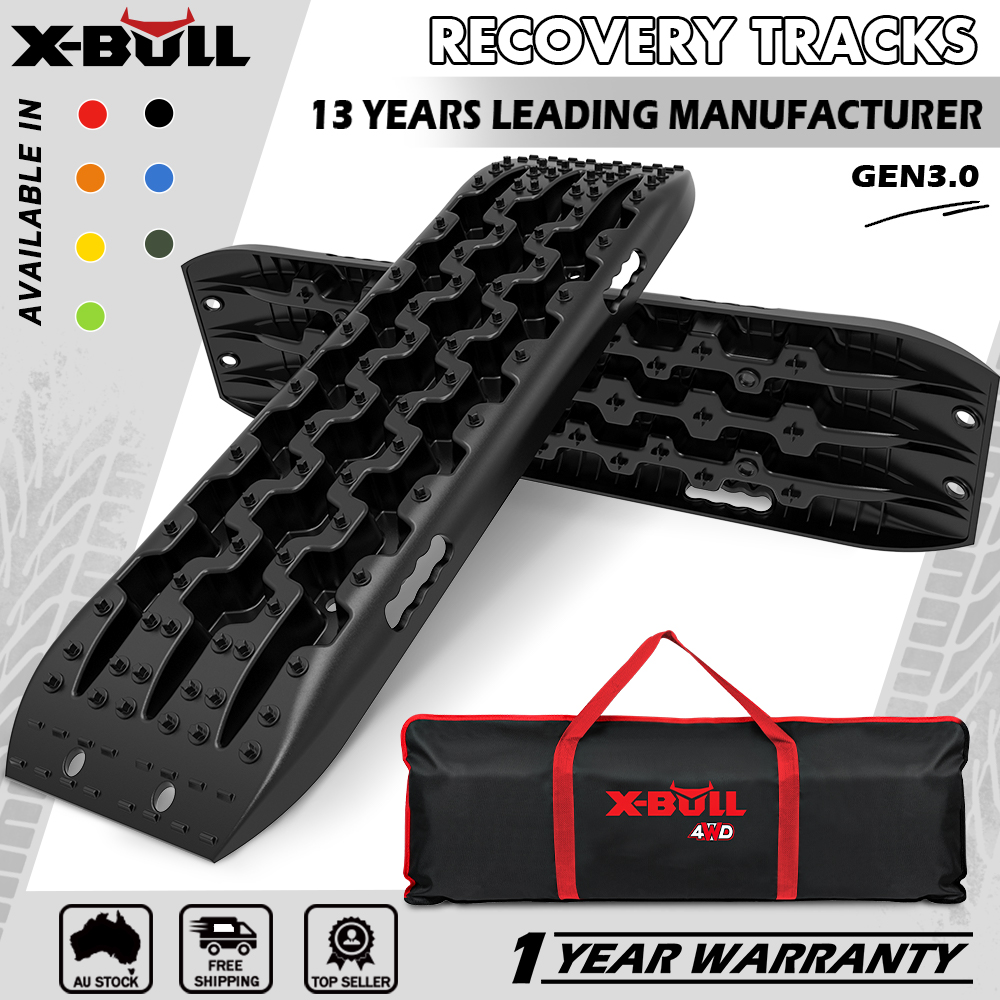 V211-AU-RT009NXBWP012-189554-00 X-BULL Recovery Tracks Boards 10T 2PCS Snow Mud Essential Car Vehicle 4WD Carry Bag - Image 1