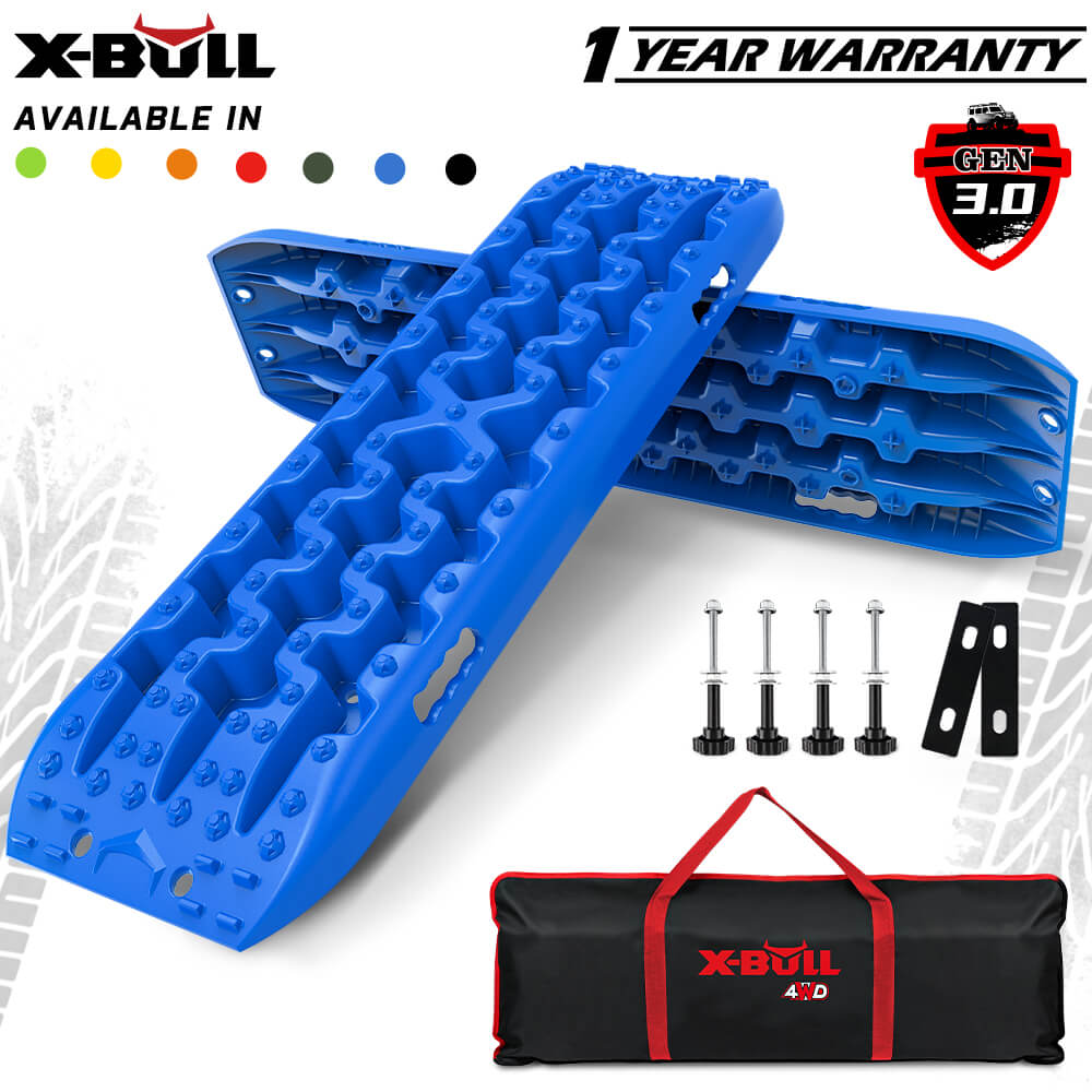 V211-AUEB-XB003-35605-00 X-BULL Recovery tracks Sand tracks KIT Carry bag mounting pin Sand/Snow/Mud 10T 4WD-BLUE Gen3.0 - Image 1
