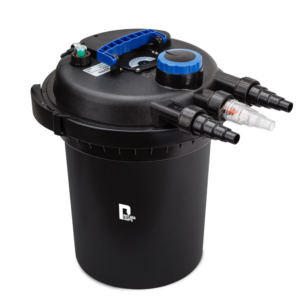 V219-AQUEFIPROA8M0-AQUEFIPROA8M0-00 PROTEGE Aquarium External Canister Filter Aqua Fish Tank Pond Water UV Light 10000 L/H - Image 1