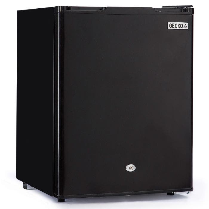 V219-CAPFCHGEKA07B-202507151910-00 GECKO 70L Portable Bar Fridge and Freezer 12V/24V for Camping, Caravans, Black - Image 1