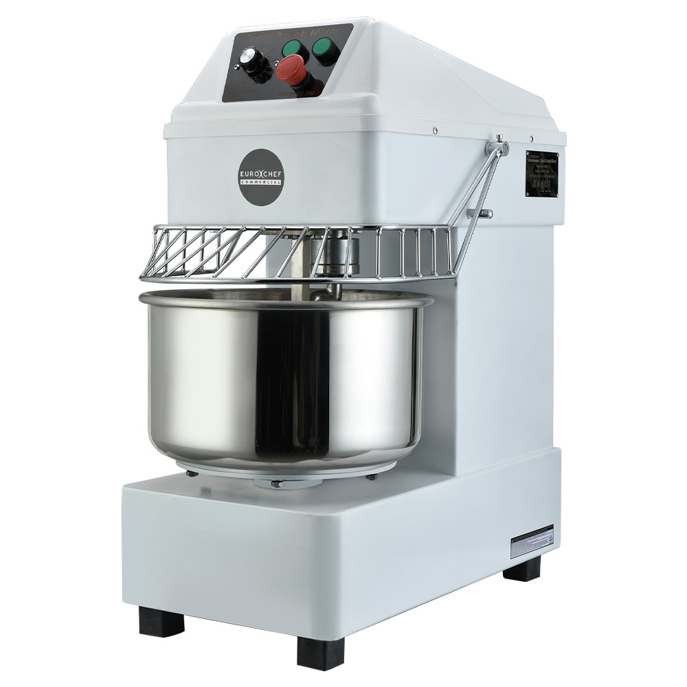 V219-COKDMXEUCA207-73833-00 EUROCHEF 30L Spiral Dough Mixer Commercial Machine Bakery Bread Kneader Litre Small - Image 1