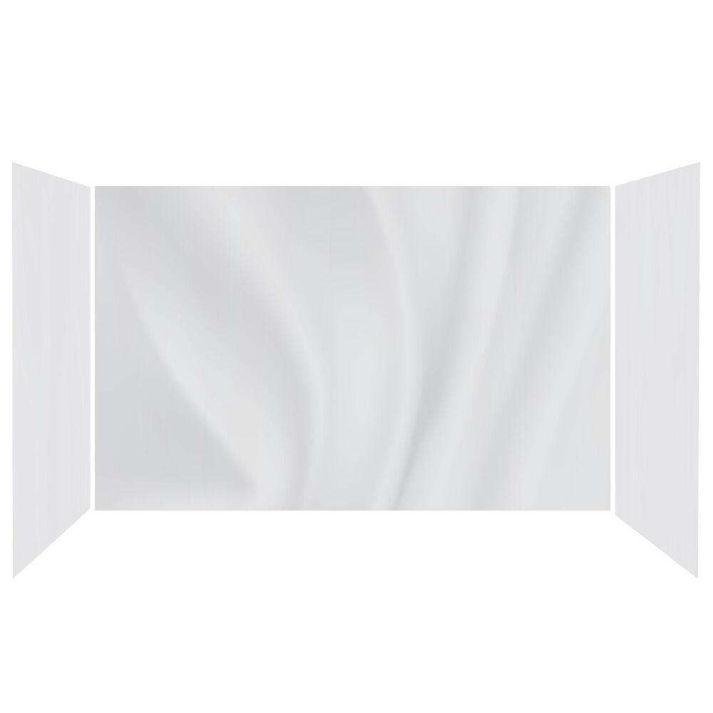 V219-OTDGZAGK23WA-225723-00 RED TRACK 3x Side Walls for 2.2x3.6m Gazebo, White - Image 1