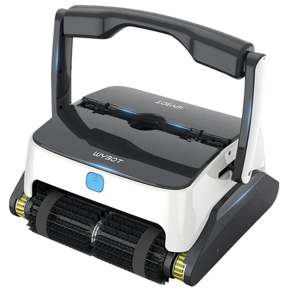 V219-POLCLNWY8CCA-225480-00 WYBOT Grampus 800 Robotic Pool Cleaner, Automatic Vacuum with Quick Clean, Wall Climbing Capability, Powerful Triple Motors, Large Filter Baskets, Ideal for Large In-Ground Pools - Image 1