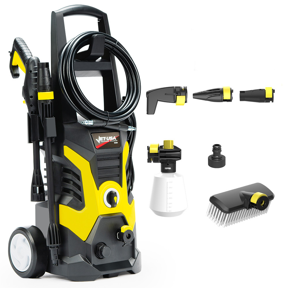 V219-PRWELEJT30SA-225537-00 JET-USA RX530 Electric High Pressure Washer, 2400PSI 3 Nozzles, Brush Head Cleaner, Detergent Bottle - Image 1