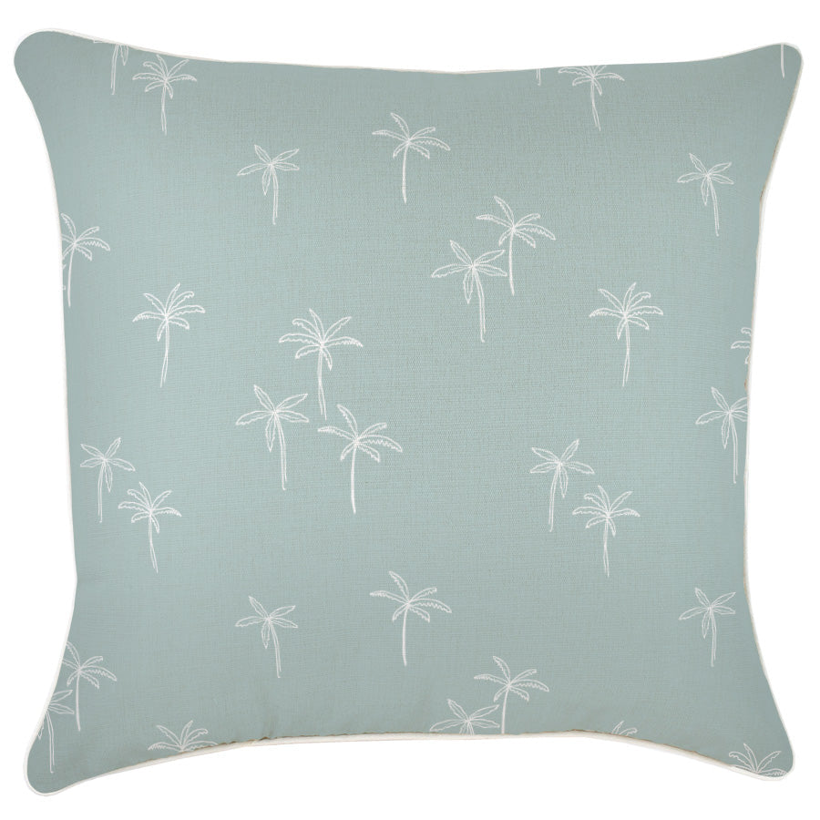 V236-EP12228803WP_EP12228803WP_Indoor-Outdoor-Cushion-Cover-Palm-Cove-Seafoam_7496e96c-8626-4ded-8a24-901f20334478 Cushion Cover-With Piping-Palm Cove Seafoam-60cm x 60cm - Image 1