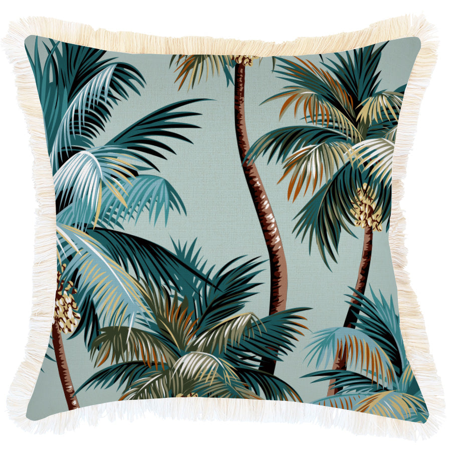 V236-EP13229002CF_EP13229002CF_Indoor-Outdoor-Cushion-Cover-Palm-Trees-Seafoam_7ef418f1-6fb4-4bc2-9c17-6ff8c4f860ad Cushion Cover-Coastal Fringe-Palm Trees Seafoam-45cm x 45cm - Image 1