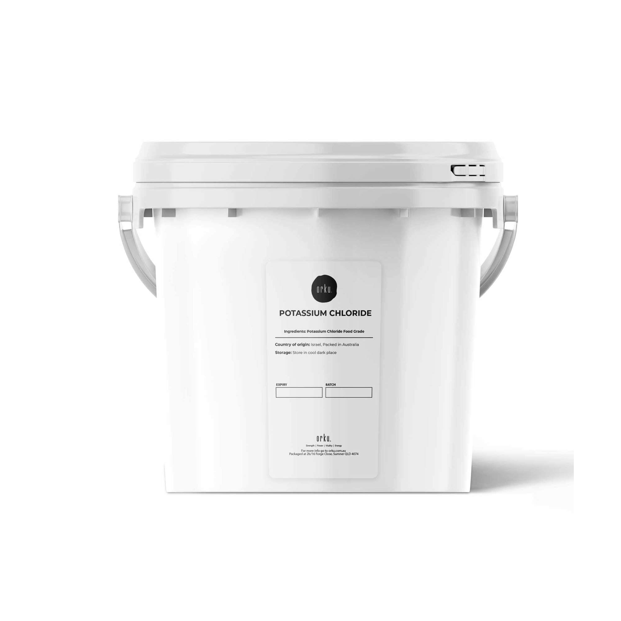 V238-SUPDZ-30737609457744-202508281141-00 5Kg Potassium Chloride Powder Tub - Pure KCL E508 Food Grade Replacer - Image 1