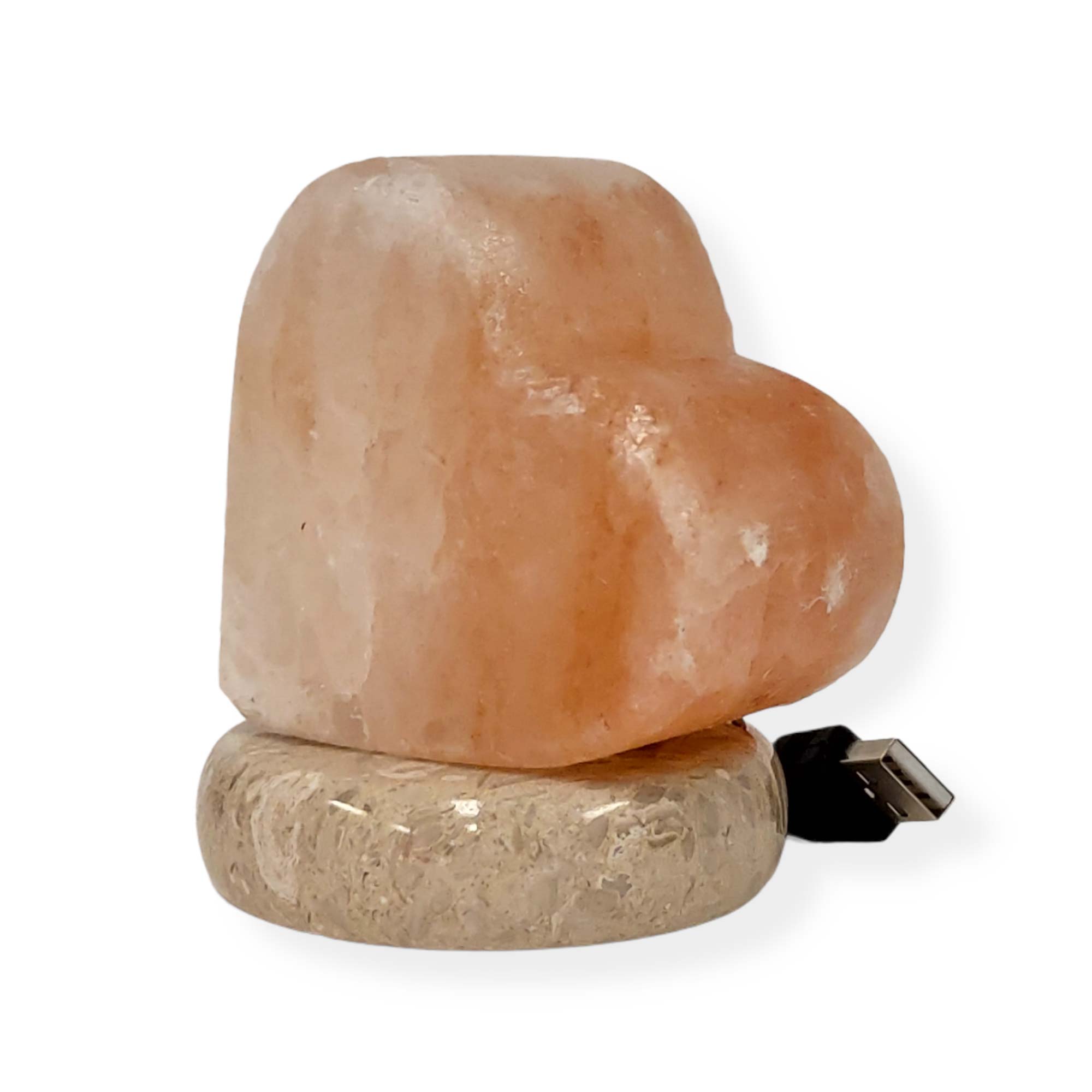 V238-SUPDZ-32768317510-202505231440-00 USB Himalayan Salt Lamp - Heart Love Carved Shape Pink Crystal Rock LED Light - Image 1