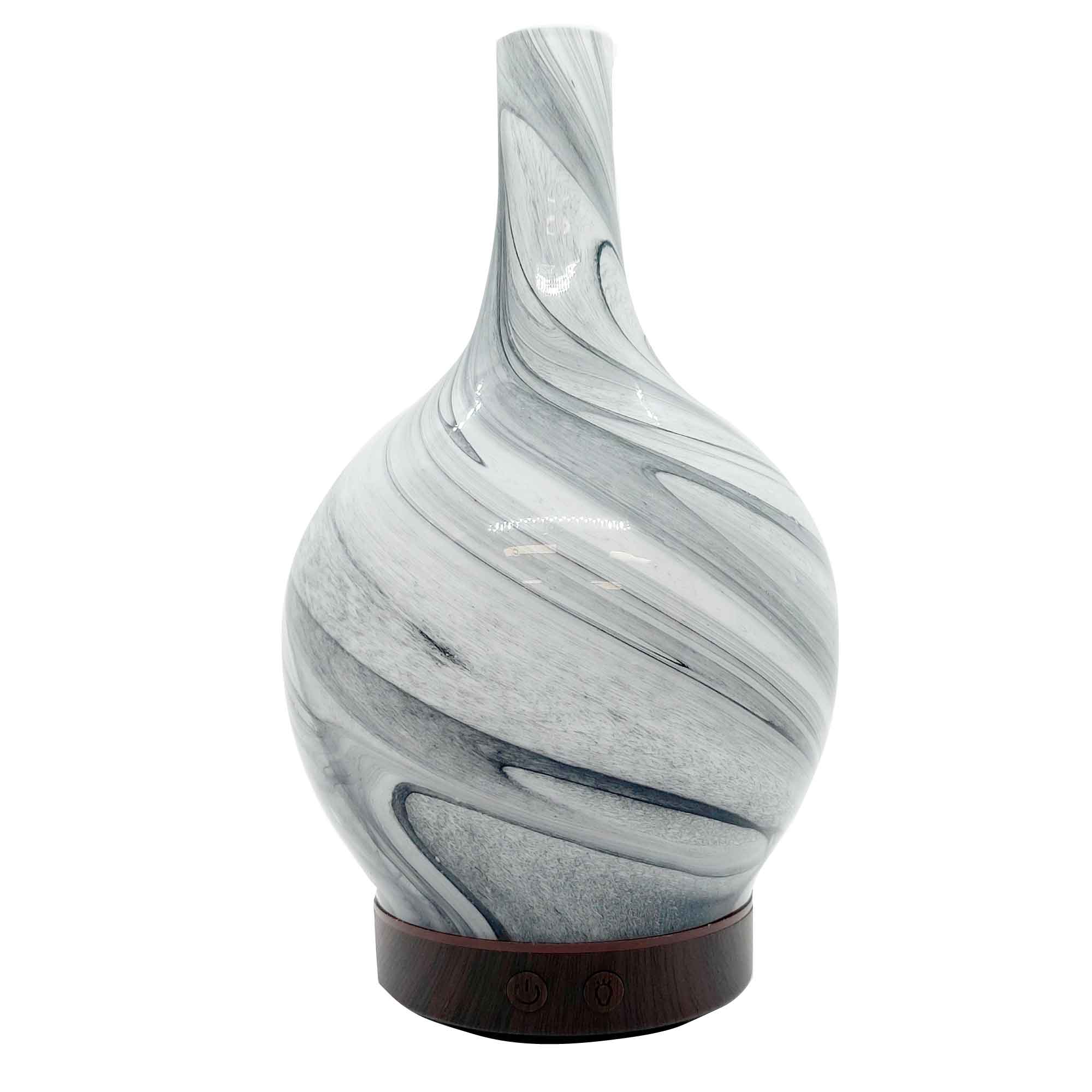 V238-SUPDZ-32977627578448-202505271520-00 Essential Oil Aroma Diffuser - 100ml Glass Marble Aromatherapy Mist Humidifier - Image 1