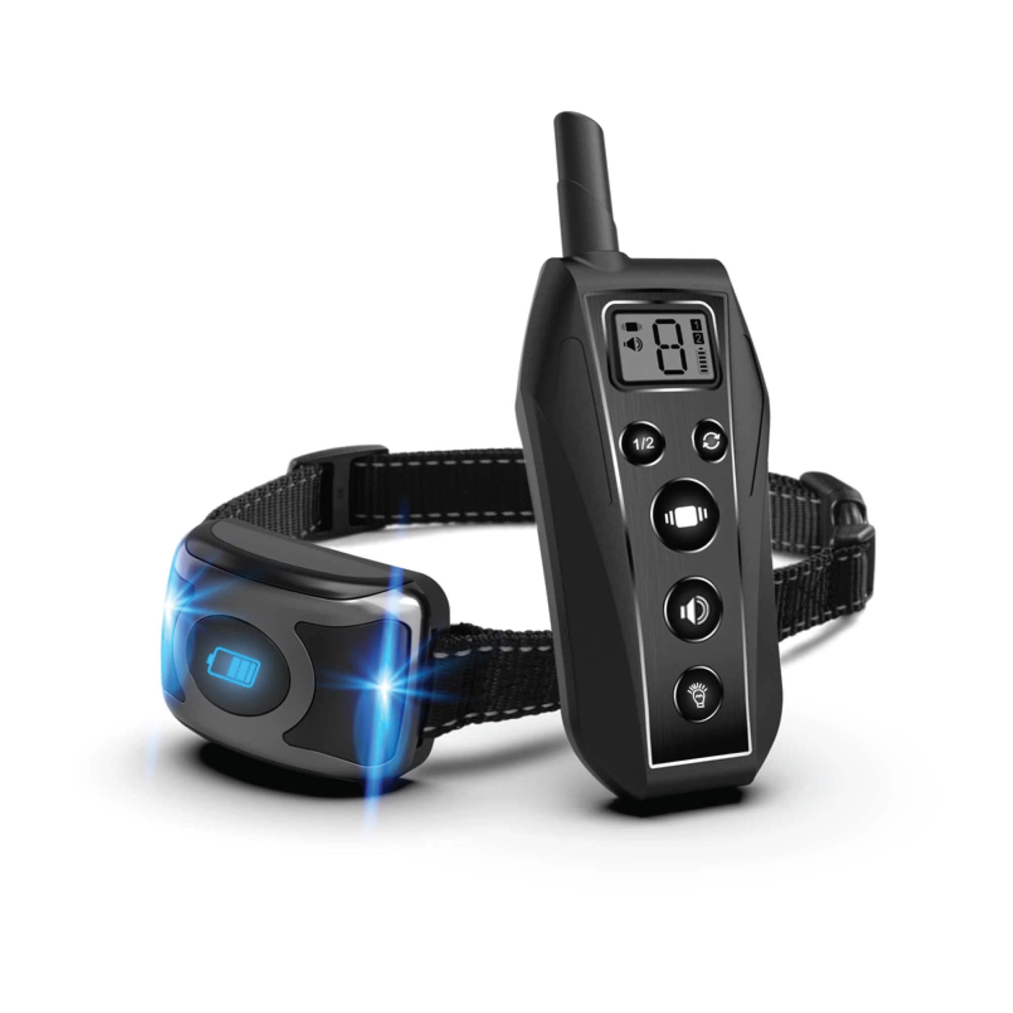 V238-SUPDZ-32987676475472-202507252055-00 Dog Bark Collar - 1x 600m Range Receiver Vibration IPX7 Waterproof Training Aid - Image 1