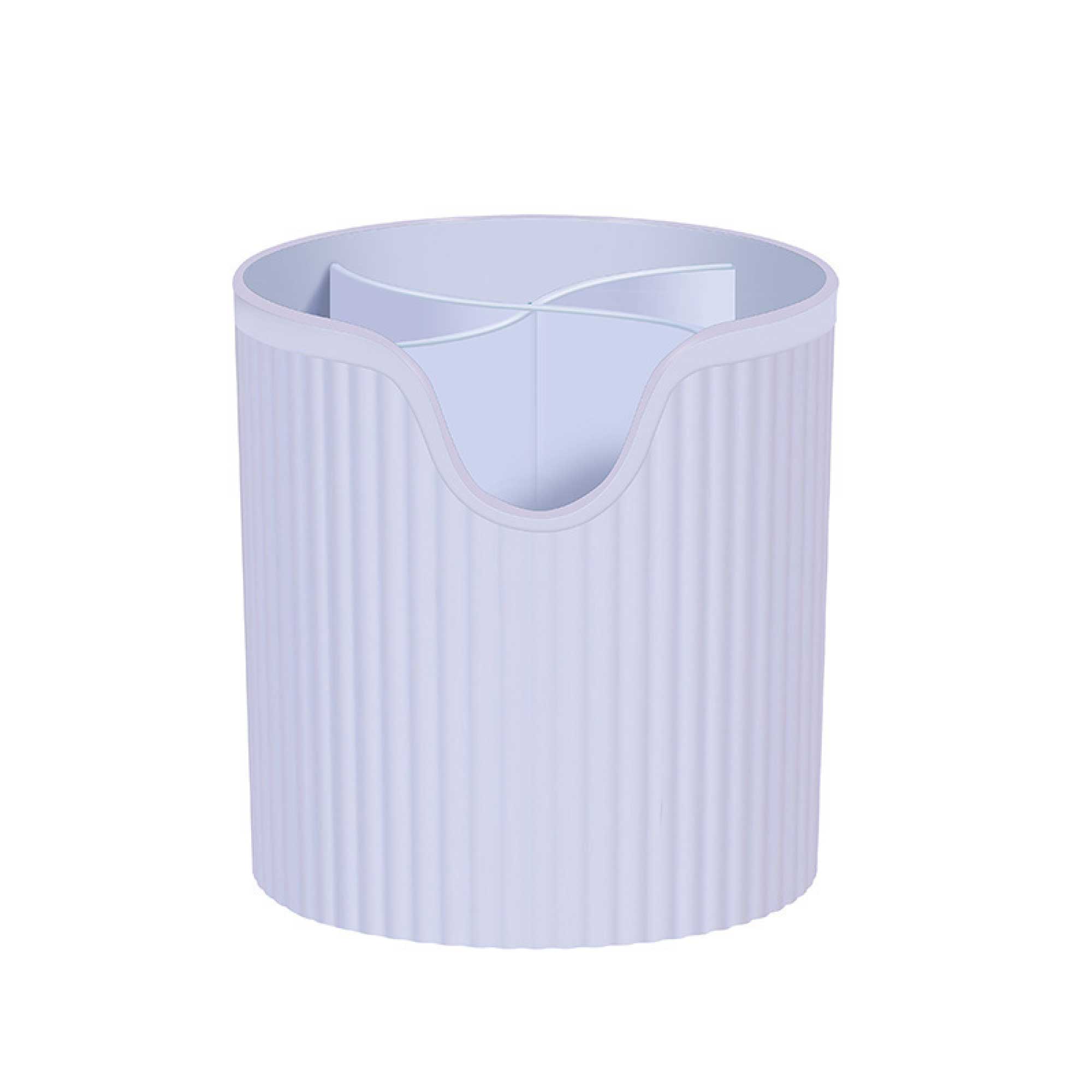 V238-SUPDZ-39983870246992-202507311230-00 4 Slot Makeup Brush Organiser Bucket - Cosmetic Tool Storage Divider Tin - Image 1